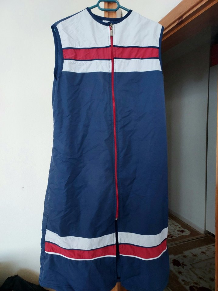 Fermuarlı Lacivert Haşema - Görsel 2