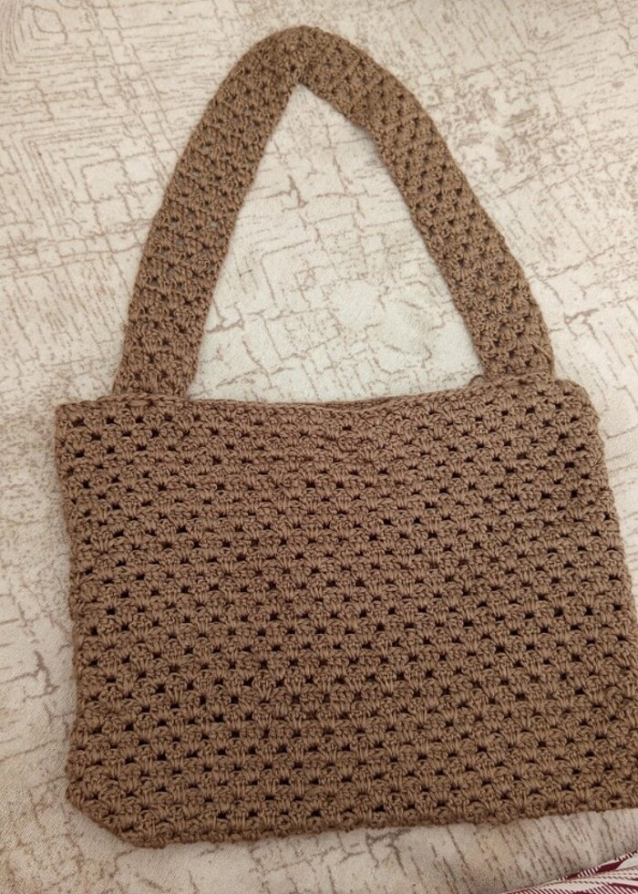 Örgü çanta  - Görsel 2