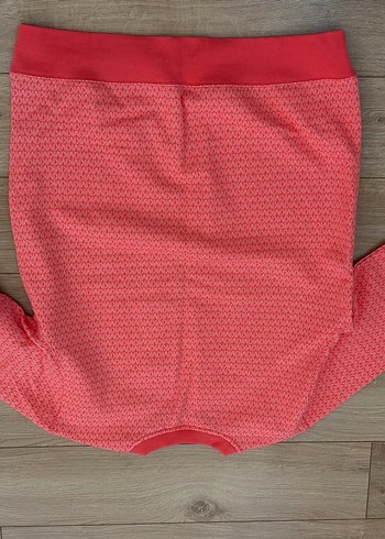 Uzun Kollu Kırmızı Kadın Sweatshirt - Görsel 5