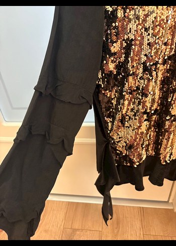 Kadın Uzun Kollu Payetli Bluz - Görsel 4