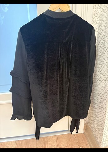 Kadın Uzun Kollu Payetli Bluz - Görsel 2