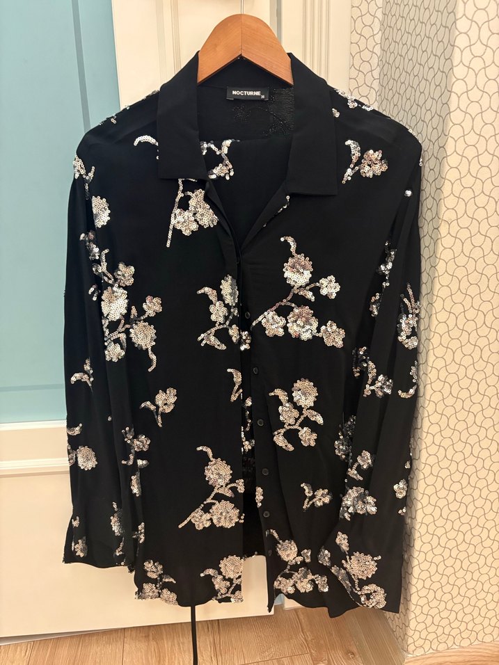 Siyah Çiçekli Bohem Kadın Tulum - Görsel 4