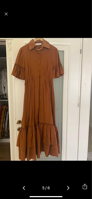 Uzun elbise - Görsel 5