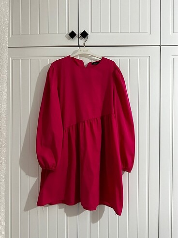 fuşya pembe tunik