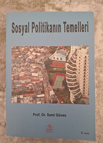 Sosyal politikanın temelleri sami güven