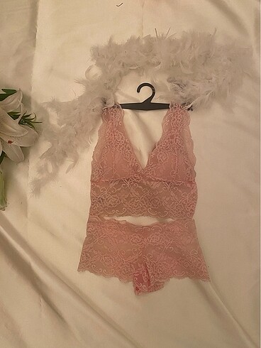 s Beden Dantelli bralette takım