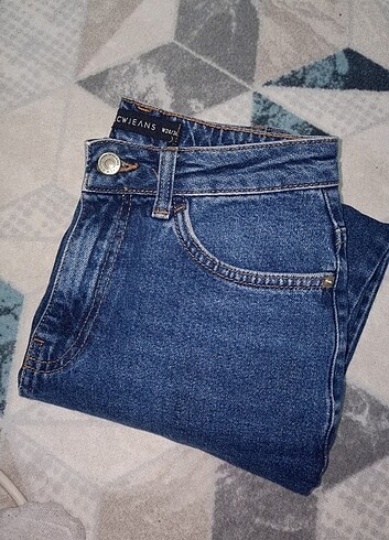 Lcw jeans yüksek bel slim mom