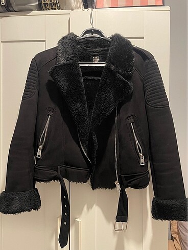 Zara süet biker ceket