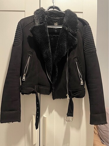 s Beden Zara süet biker ceket