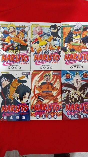 Naruto 1,2,3,25,26,47