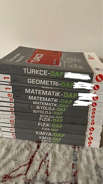 Eis yayınları üniversite hazırlık yks ders anlatım föyü 15 kitap