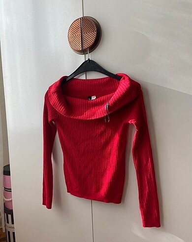 H&M omzu açık bluz