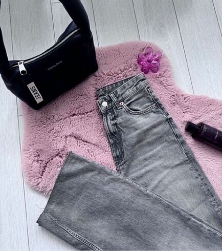 Zara Zara wıde leg jean