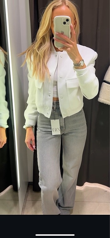 Zara Zara YÜKSEK BEL WIDE LEG JEAN
