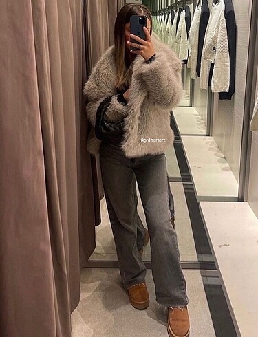 Zara YÜKSEK BEL WIDE LEG JEAN