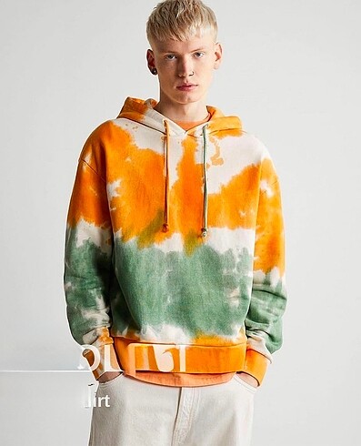 Zara batik sweatshirt