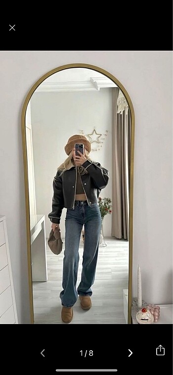 ZARA WIDE LEG JEAN