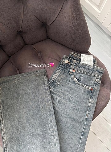 Zara TRF WIDE LEG JEAN