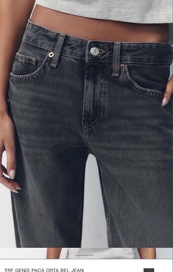 Zara WIDE LEG JEAN