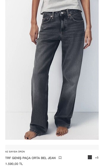 32 Beden Zara WIDE LEG JEAN