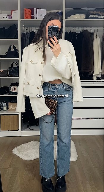 Zara z1975 straight fıt jean