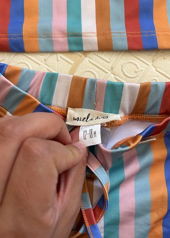 Çizgili Çocuk Uzun Kollu Mayo Takımı - Görsel 3