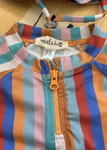 Çizgili Çocuk Uzun Kollu Mayo Takımı - Görsel 4