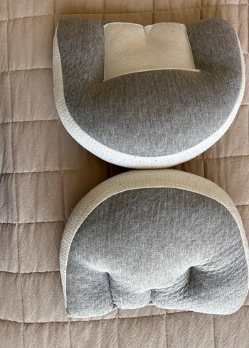 Çok Fonksiyonlu Hamile Destek Yastığı Gri - Görsel 3