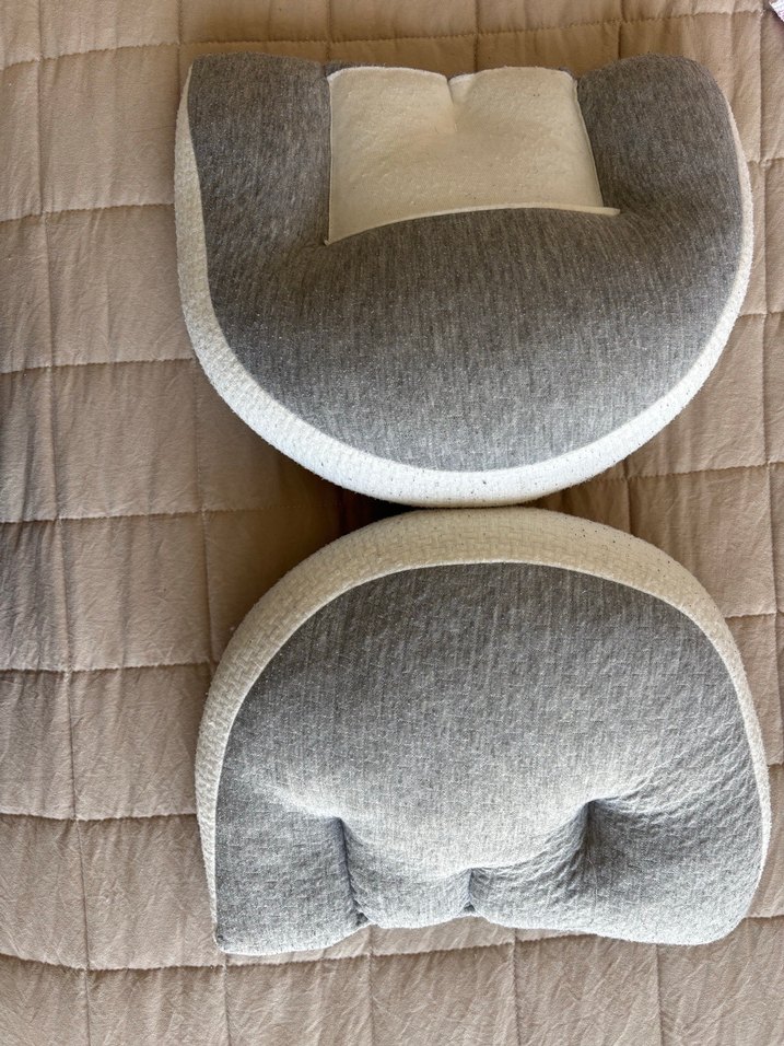 Çok Fonksiyonlu Hamile Destek Yastığı Gri - Görsel 3