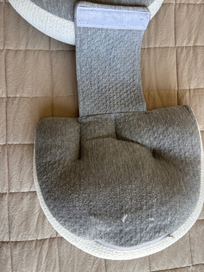 Gri Emzirme ve Hamilelik Destek Yastığı - Görsel 3