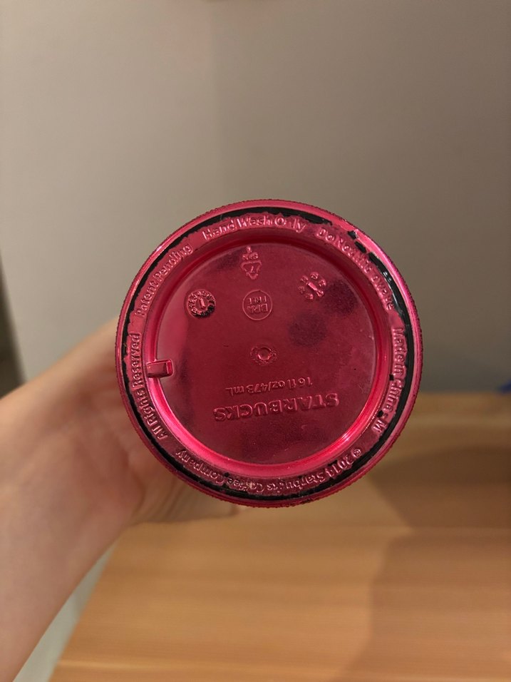 Parlak pembe Starbucks Termos Bardak - Görsel 4