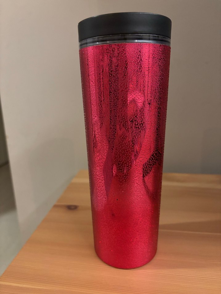 Parlak pembe Starbucks Termos Bardak - Görsel 2