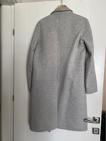 xs Beden gri Renk H&M yün mont