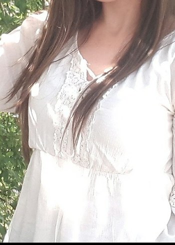 Dantel Detaylı  Bluz - Görsel 2