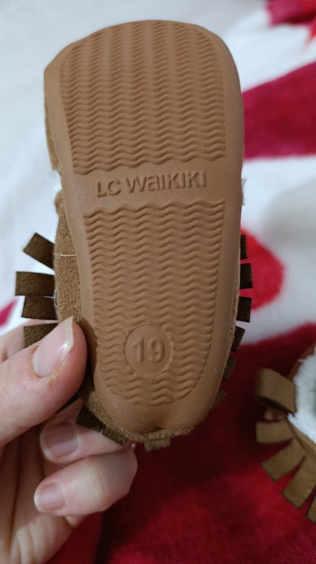 Kahverengi Süet Kürklü Erkek Bebek Botu/Ayakkabısı - Görsel 2