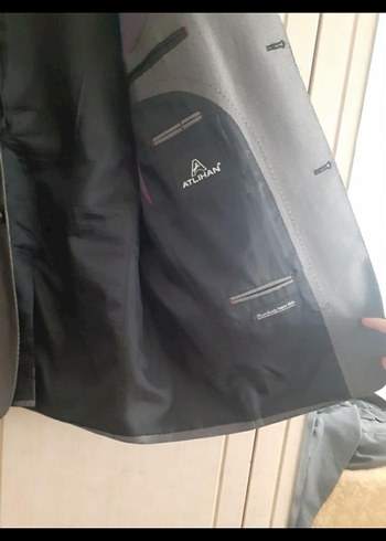 Gri Erkek Takım Elbise - Görsel 9