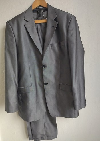 Gri Erkek Takım Elbise - Görsel 2