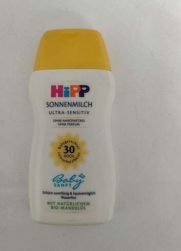 Hipp babysanft mini güneş sütü 50ml