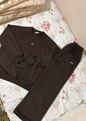 m Beden Yeni Orijinal Marka Alo Acı Kahve Takım