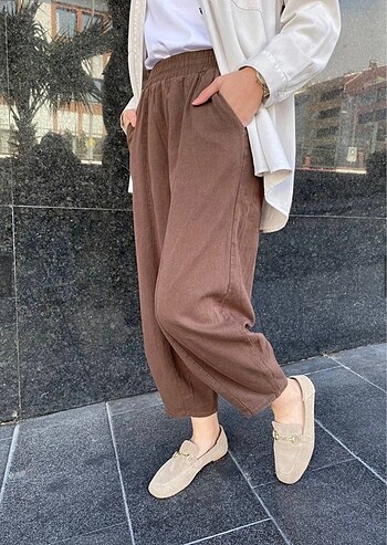 Diğer İnce Gabardin Şalvar Pantolon SON FİYAT !!!