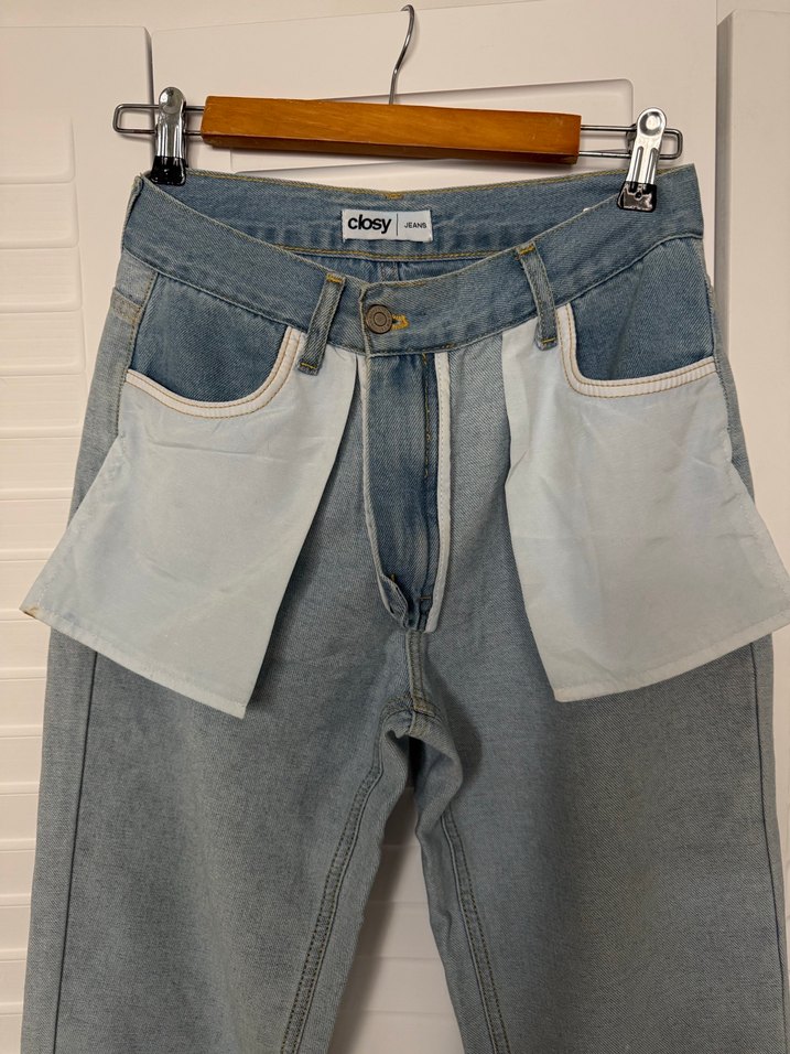 Closy Remain Ters Jean - Görsel 2