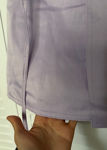 Saten Mini Etek - Görsel 3