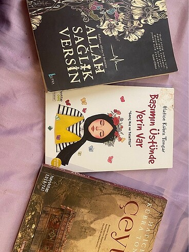 Kitap 3 tane