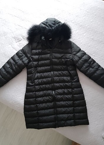 KADIN SİYAH ŞİŞME MONT