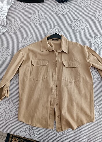 40 Beden camel Renk Oversize
