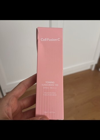 Cell Fusion C Toning Güneş Kremi SPF50