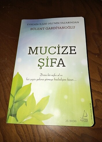 Mucize Şifa Bülent Gardiyanoğlu kişisel gelişim kitabı 