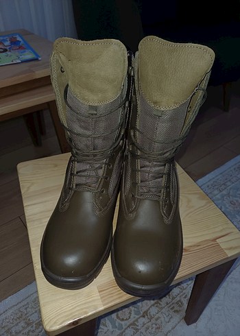 Kahverengi Kamuflaj Desenli Erkek Kauçuk Bot - Görsel 2