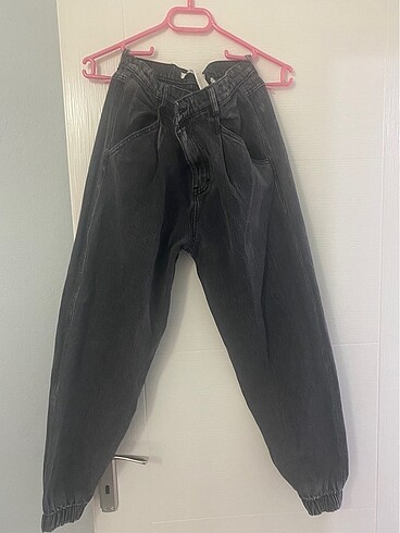 s Beden gri Renk Pull and bear pantolon