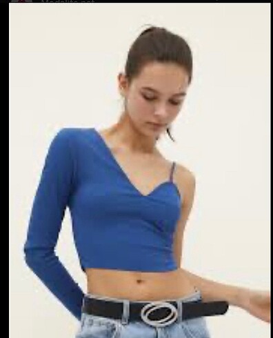 Stradivarius Stradivarus crop bluz